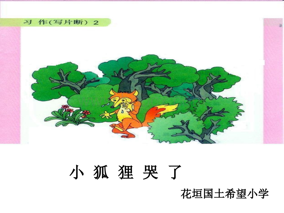 小狐狸课件.ppt_第1页