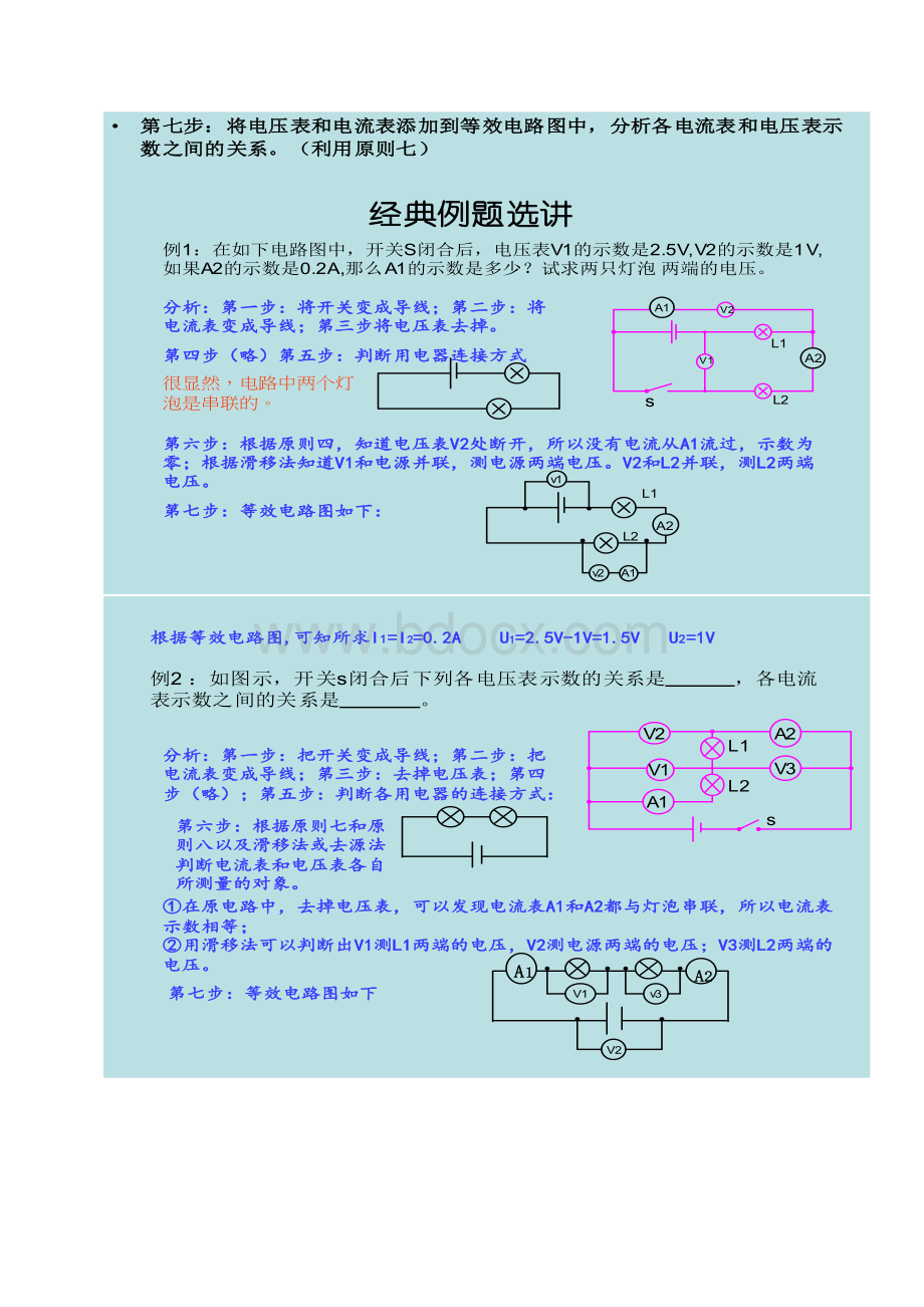 初中物理电路分析方法以及典型例题(超级有用).doc_第3页