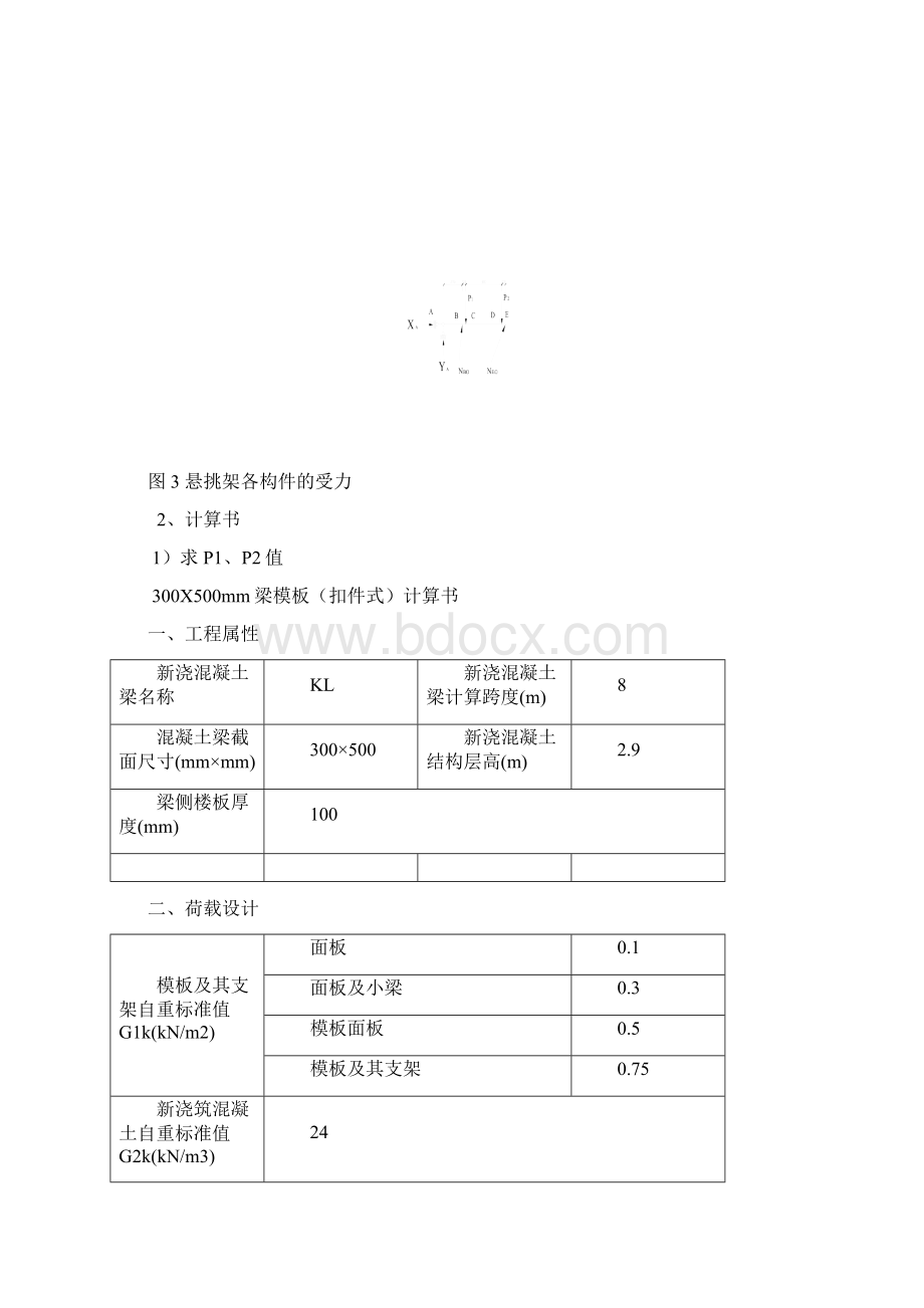 钢管三角悬挑支撑架方案设计.docx_第3页