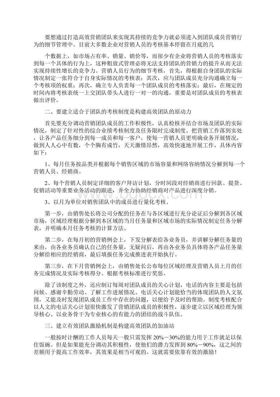 营销团队管理及激励方案1docWord格式文档下载.docx_第2页