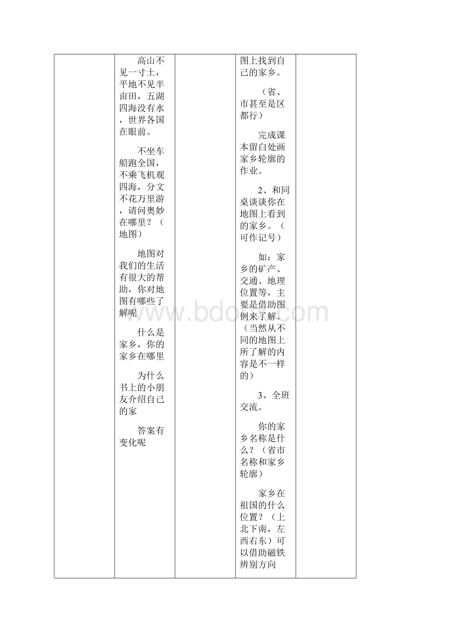 辽海版小学三年级下册品德与社会教案Word格式.docx_第3页