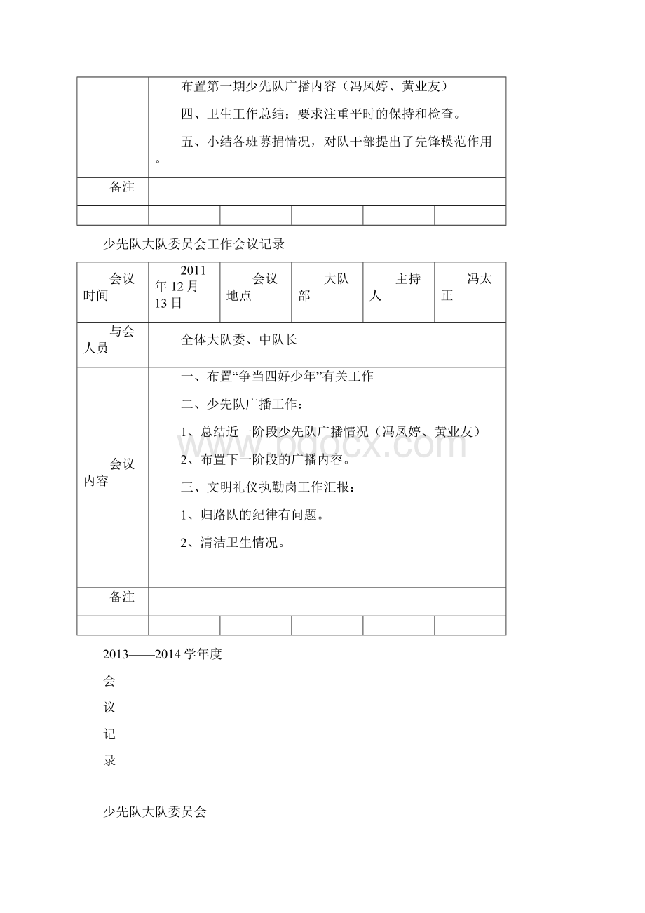 整理少先队大队工作会议记录doc.docx_第2页