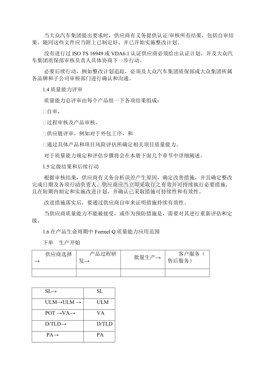 大众供应商质量能力评定Word格式文档下载.docx_第2页