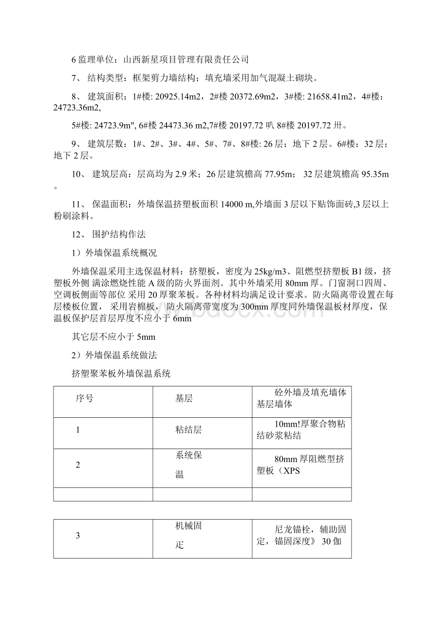 挤塑板外墙保温施工方案Word文档下载推荐.docx_第2页