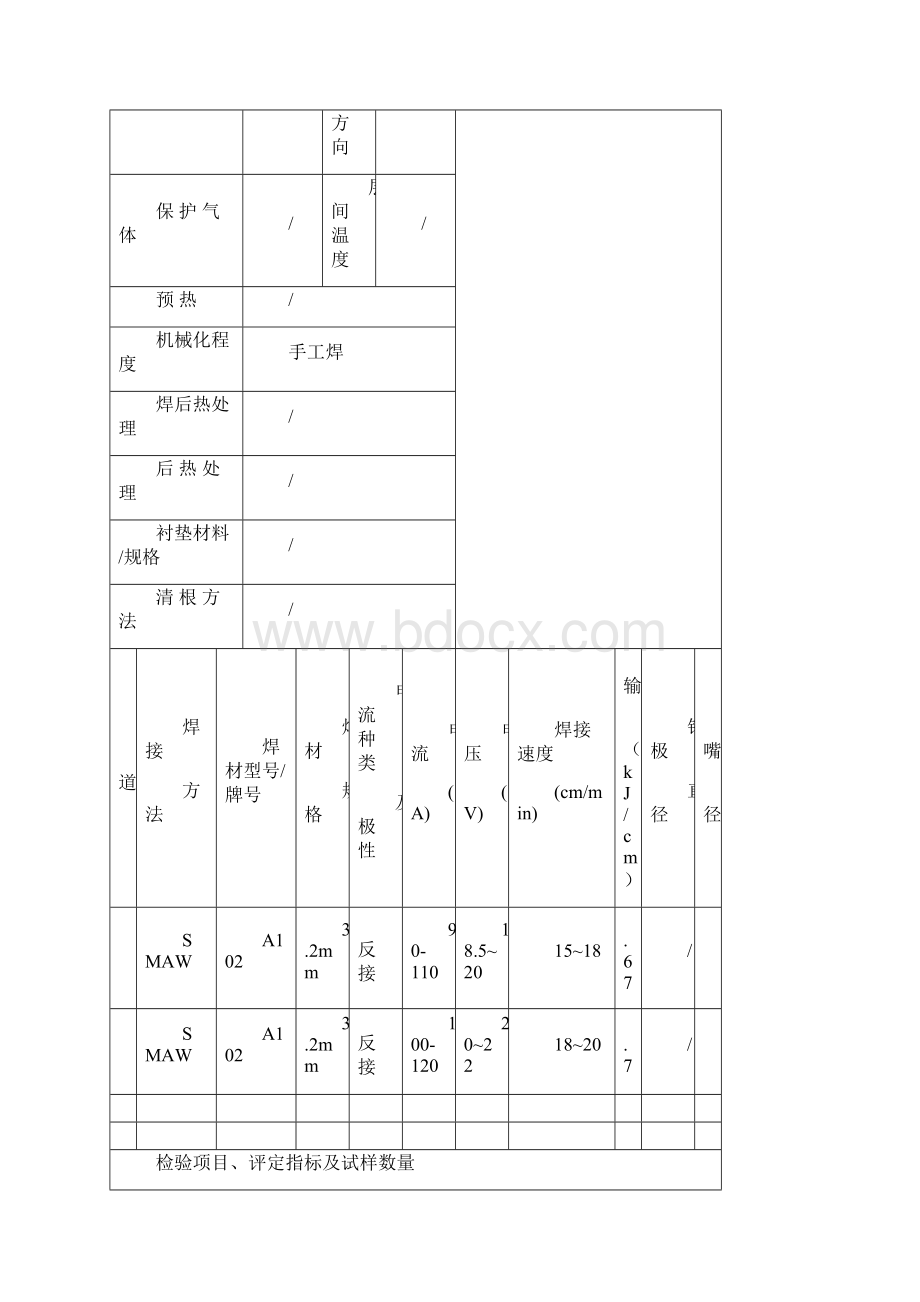 1Cr18Ni9Ti钢焊接工艺评定要点Word文件下载.docx_第2页