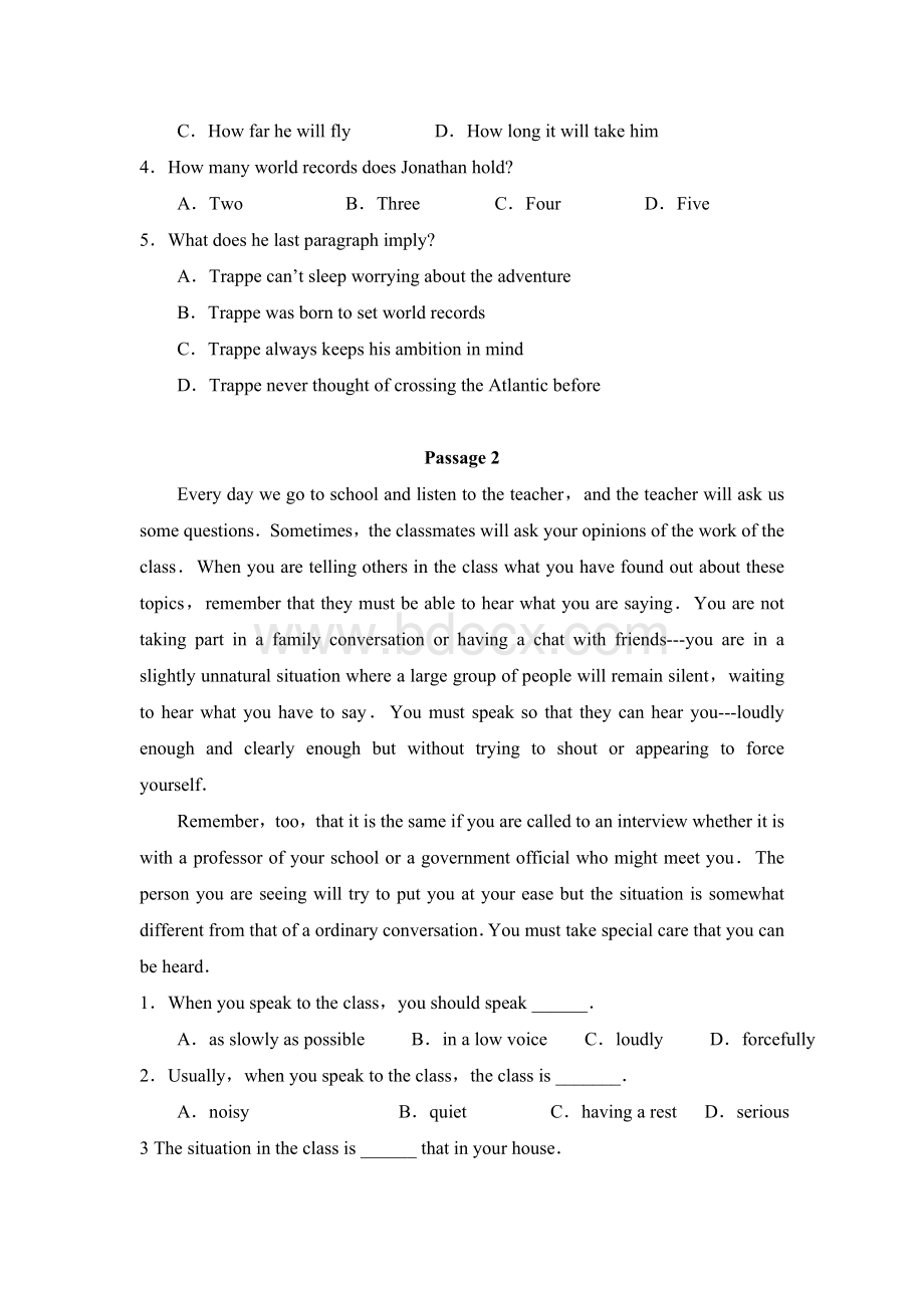 高考英语阅读理解试题及答案解析文档格式.doc_第2页