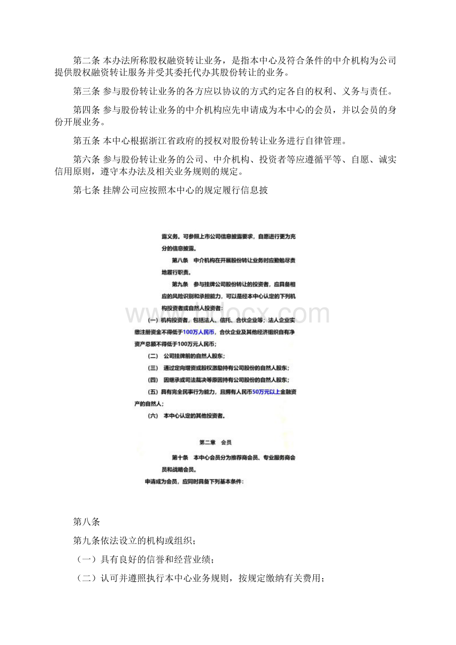 浙江股权交易中心制度汇编doc 91页.docx_第2页