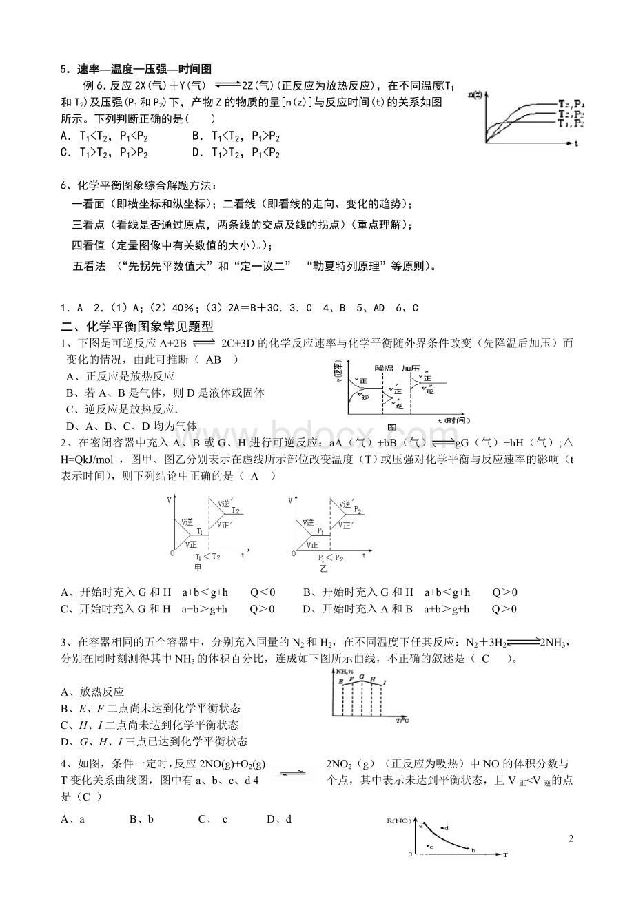 化学平衡图像专题复习.doc_第2页