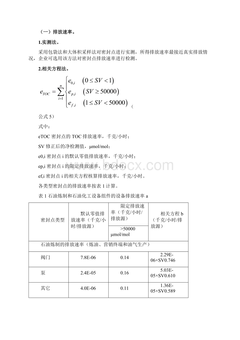 石油化工行业VOCs排放量计算办法.docx_第3页