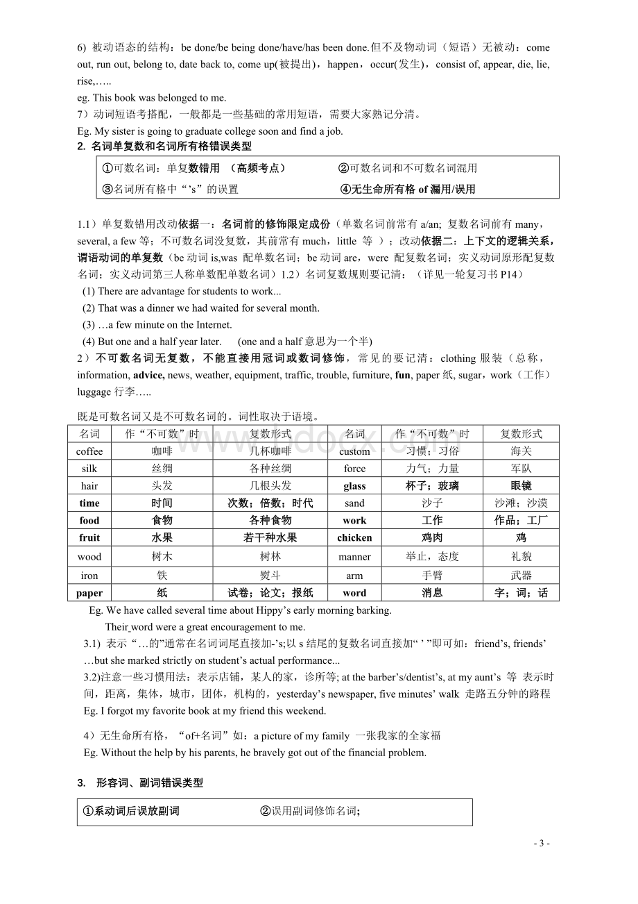 高考英语短文改错超级讲义Word文档下载推荐.doc_第3页