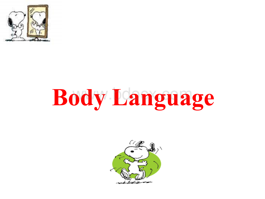 高一英语body-language课件PPT文件格式下载.ppt_第1页