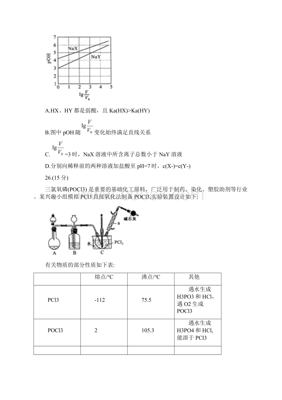 四川省绵阳市届高三第二次诊断考试理综化学试题Word版含答案Word文档下载推荐.docx_第3页