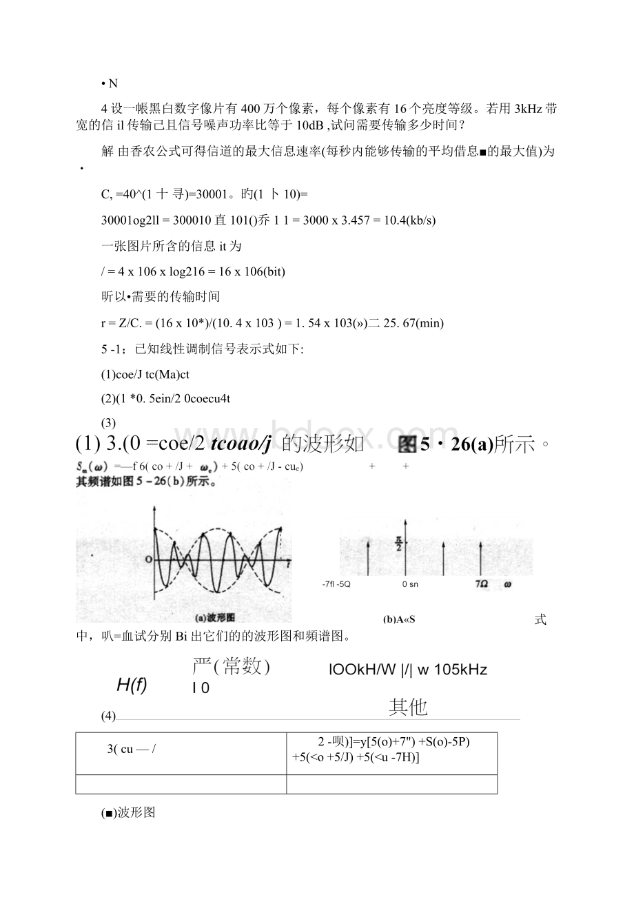 《通信原理》第六版樊昌信曹丽娜作业参考答案docxWord文档下载推荐.docx_第2页