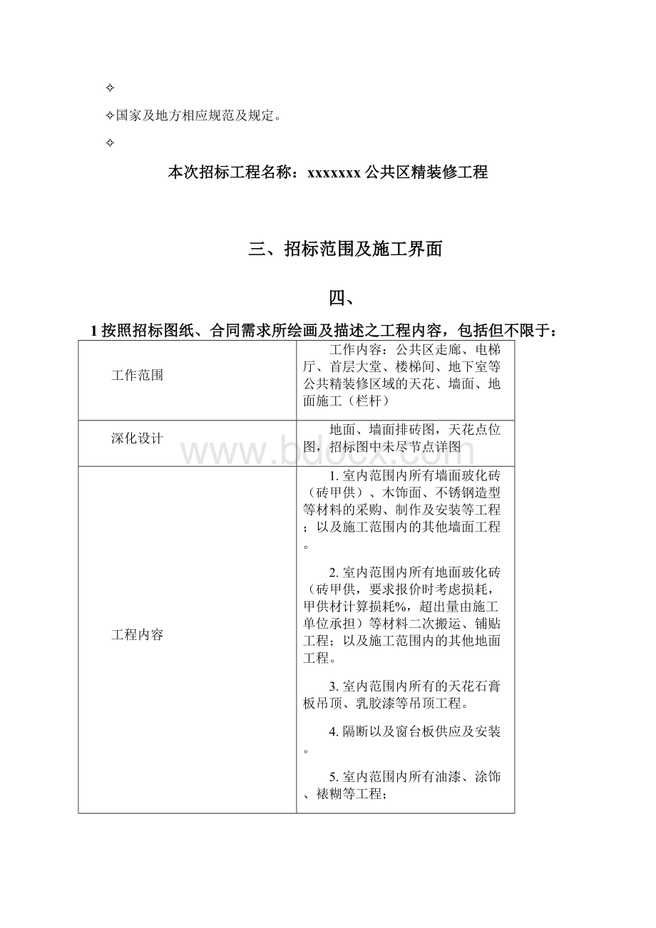 房地产公共区域精装修要求明细.docx_第2页