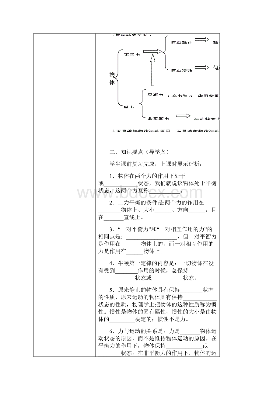 《力与运动》单元复习教案学案.docx_第3页