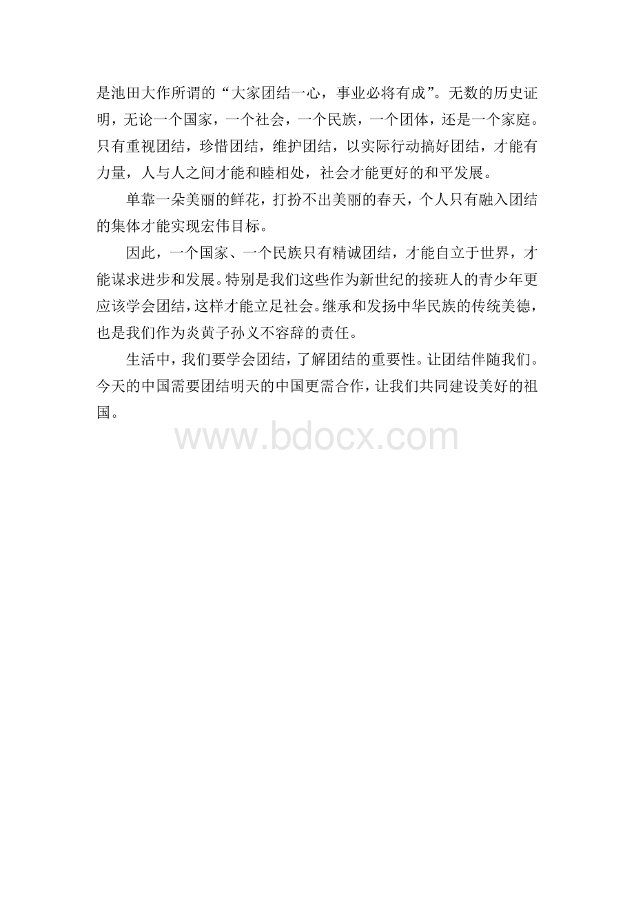 民族团结的作文Word文档格式.doc_第3页