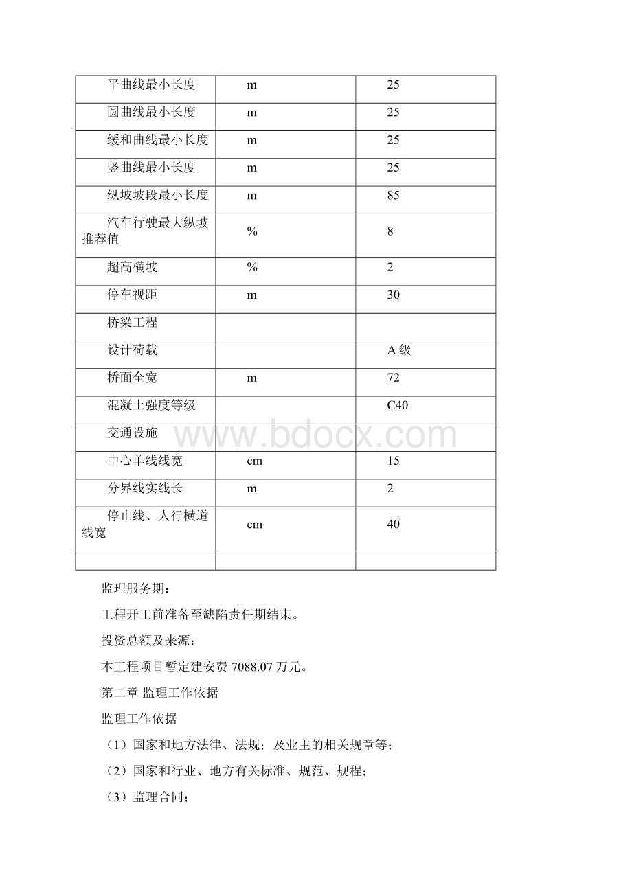 本科毕业设计昆明滇池国家旅游度假区新建道路建设项目立项监理计划报告.docx_第2页