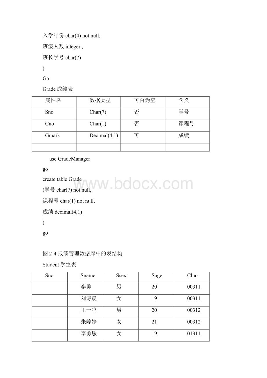 成绩管理数据库Word文档格式.docx_第3页