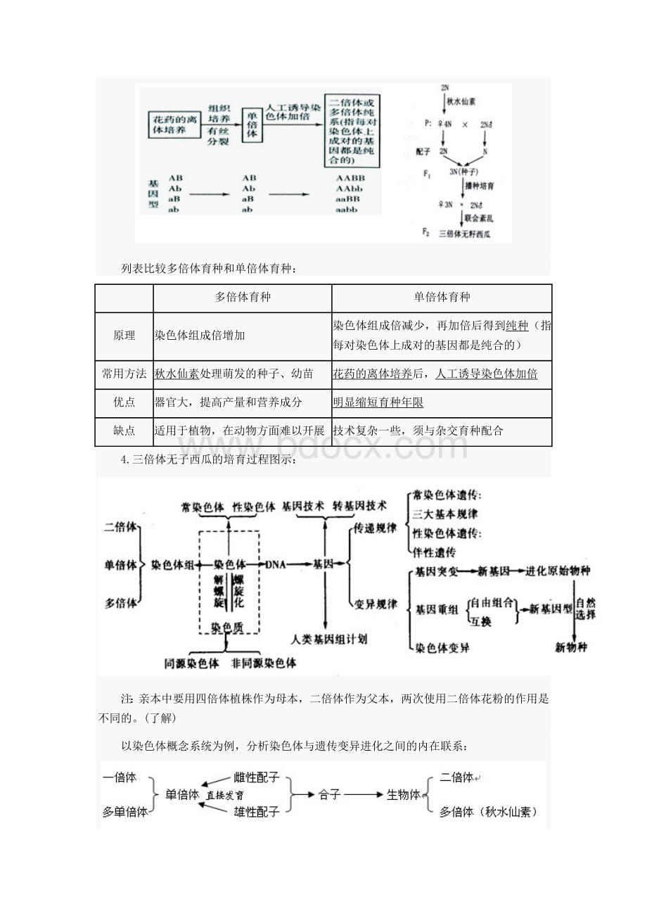 高考生物知识点染色体变异.doc_第3页