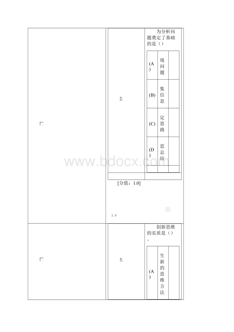 最新创新案例专题讲座考试Word文件下载.docx_第2页