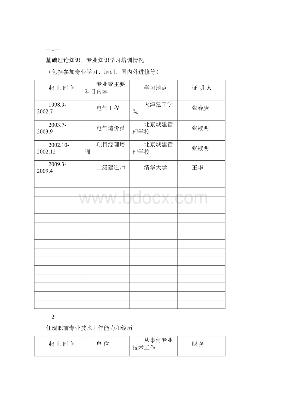 完整版《天津专业技术资格评审表》样本.docx_第3页