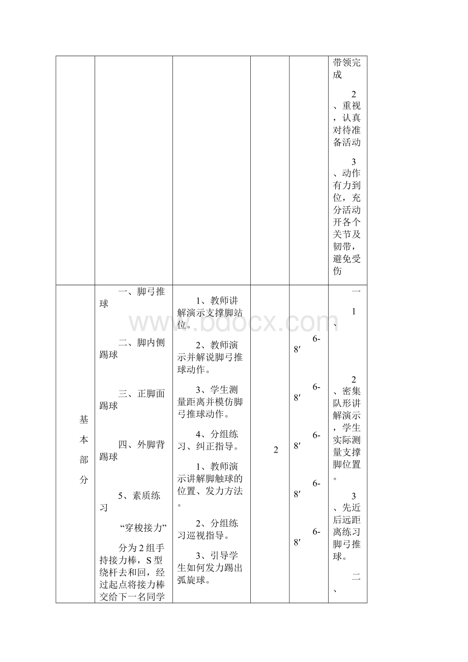 初中足球传球文档格式.docx_第3页