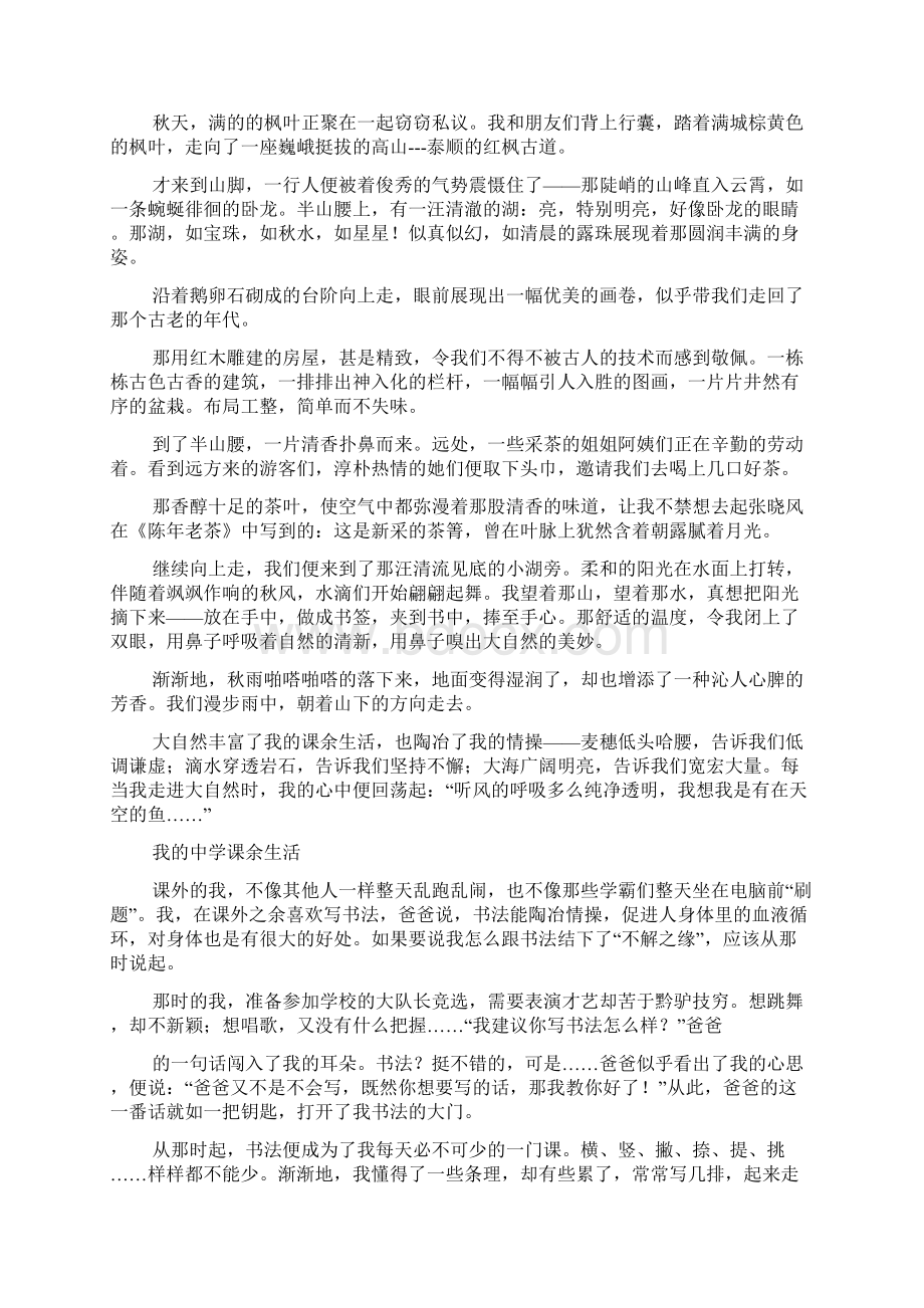 我的中学生活作文600字.docx_第3页