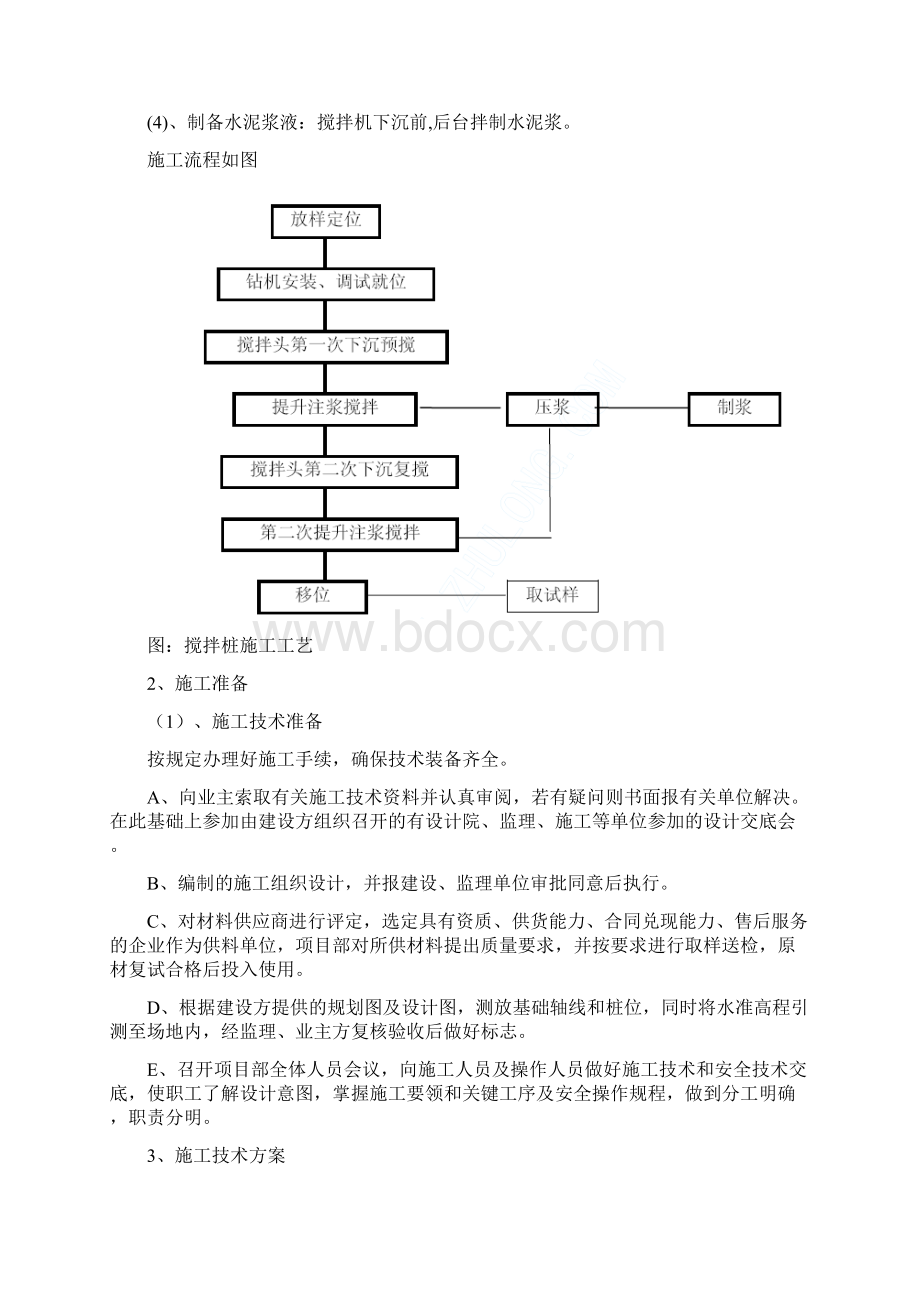 三轴搅拌桩施工方案Word格式.docx_第2页