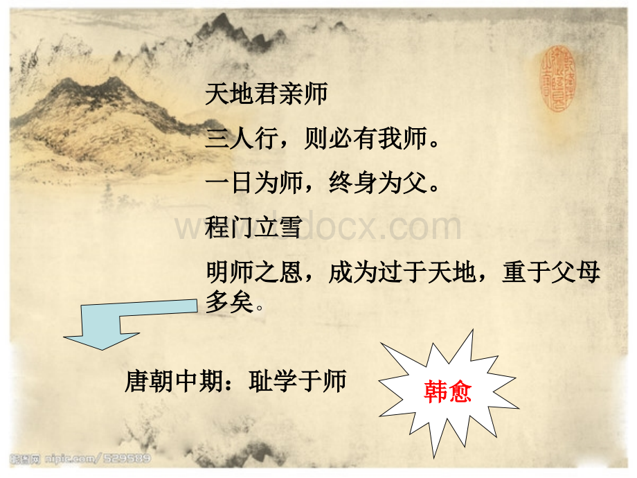 韩愈《师说》公开课获奖教案PPT文件格式下载.ppt