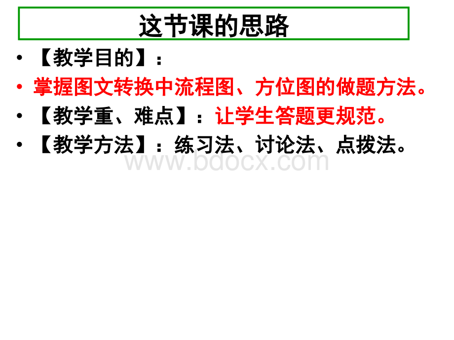 高考语言表达之图文转换之流程图方位图.ppt_第3页