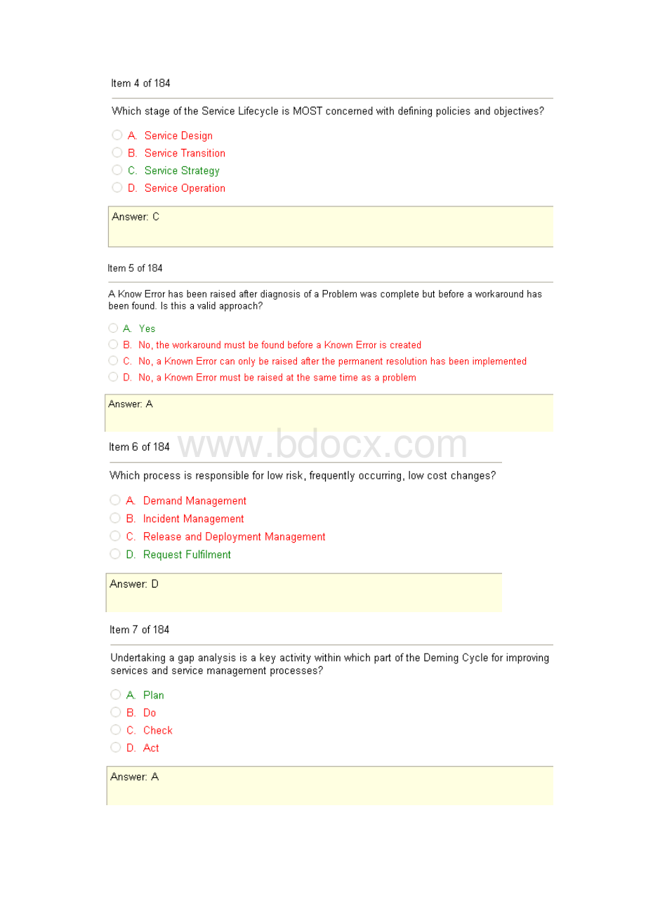 ITIL试题及答案汇总Word文件下载.docx_第2页