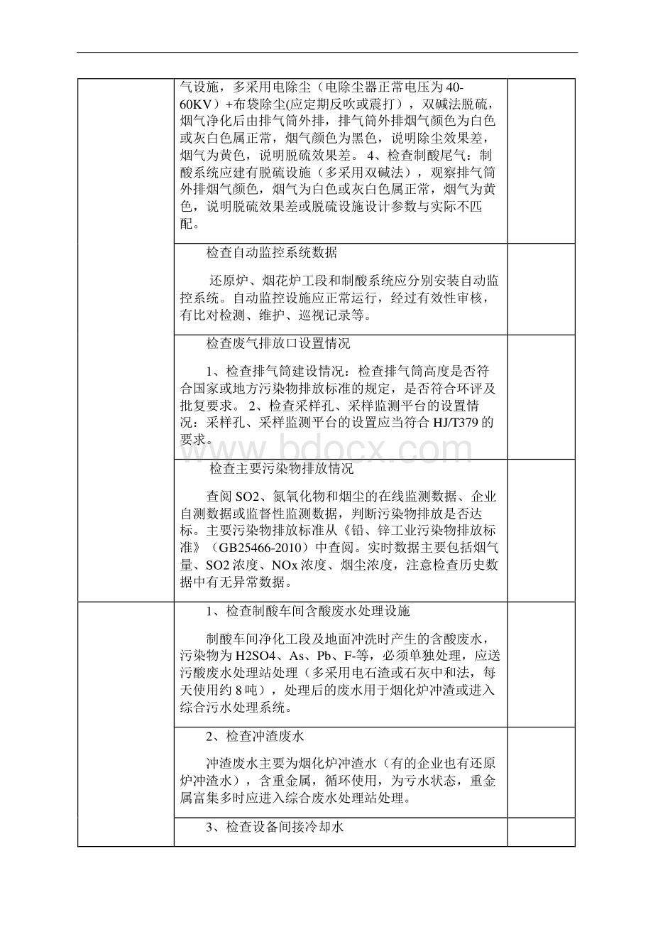河南省铅冶炼企业现场环境监察模板Word下载.docx_第2页
