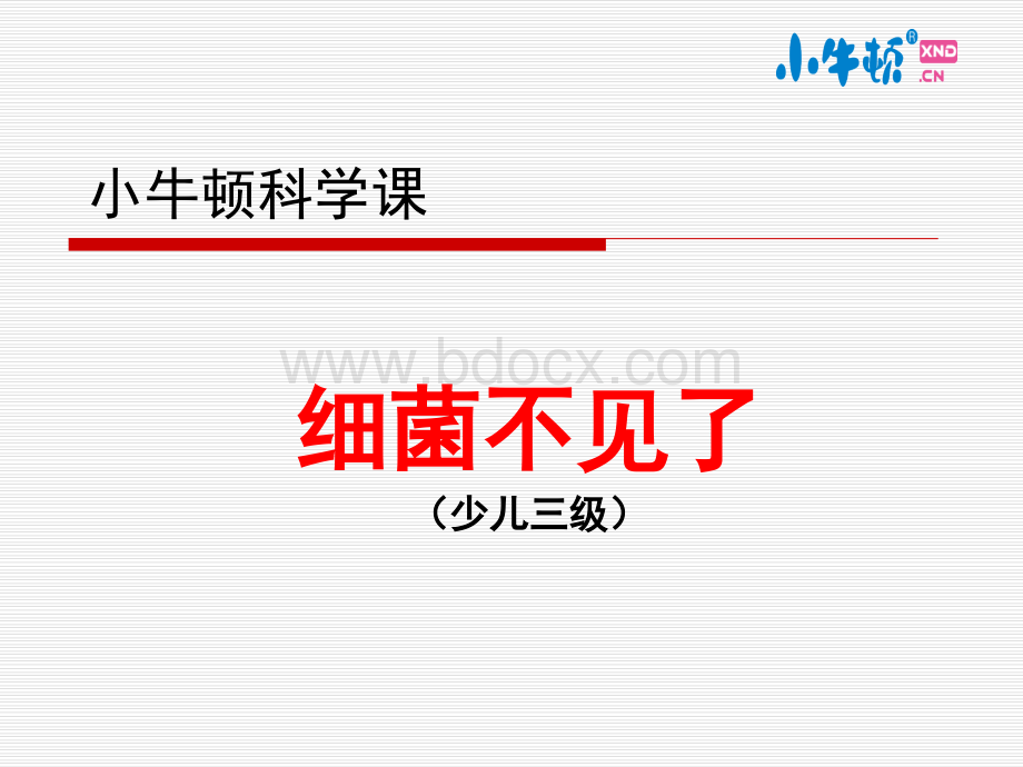 细菌不见了.ppt_第1页