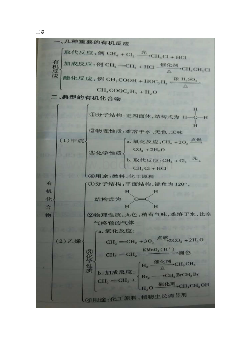 高中化学必修二知识框架文档格式.doc_第3页