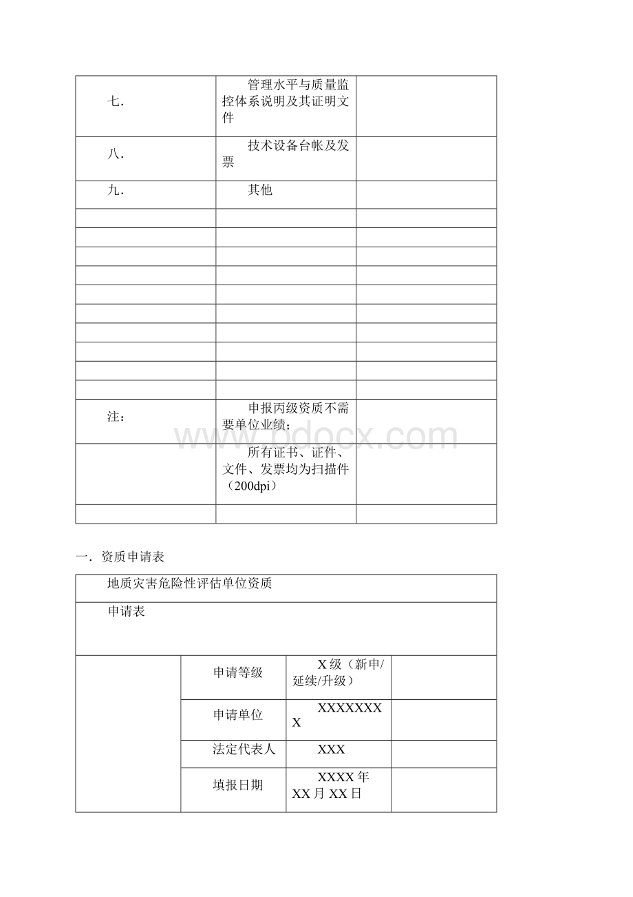 地质灾害危险性评估单位资质文档格式.docx_第3页