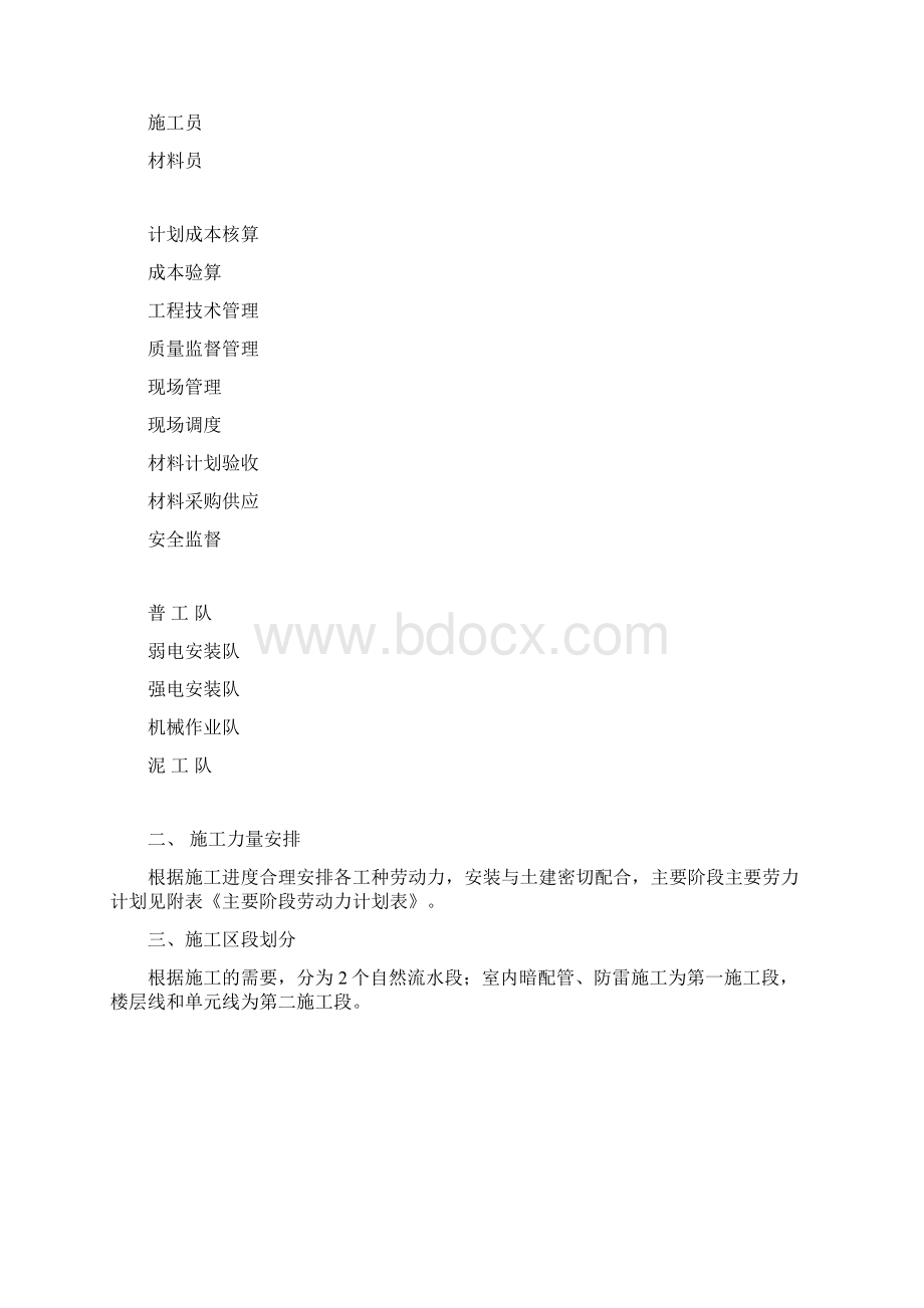 绿洲家园水电安装工程施工组织设计.docx_第3页