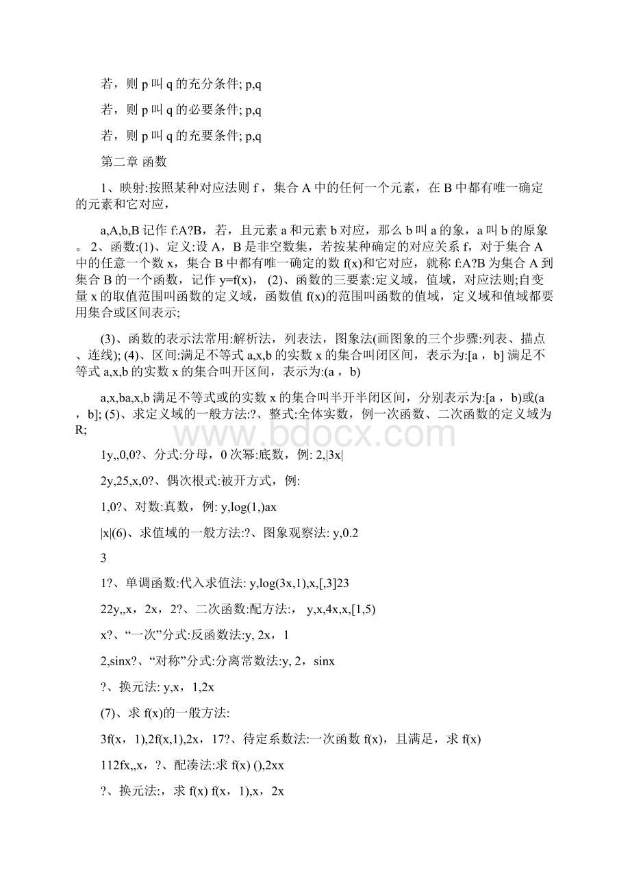 最新高中数学会考知识点总结53866优秀名师资料Word文档格式.docx_第3页