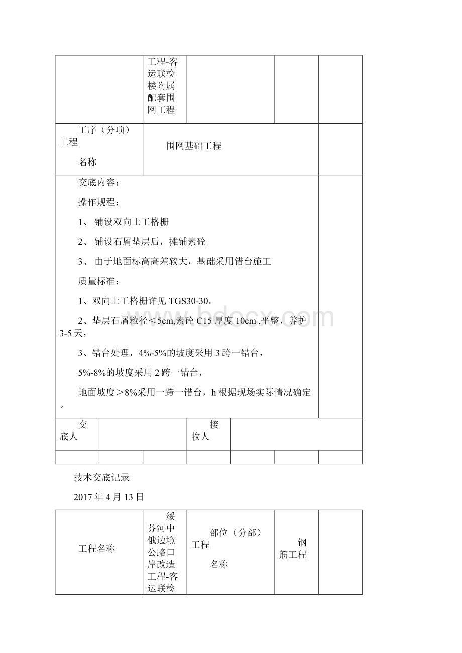 围网工程技术交底记录.docx_第3页