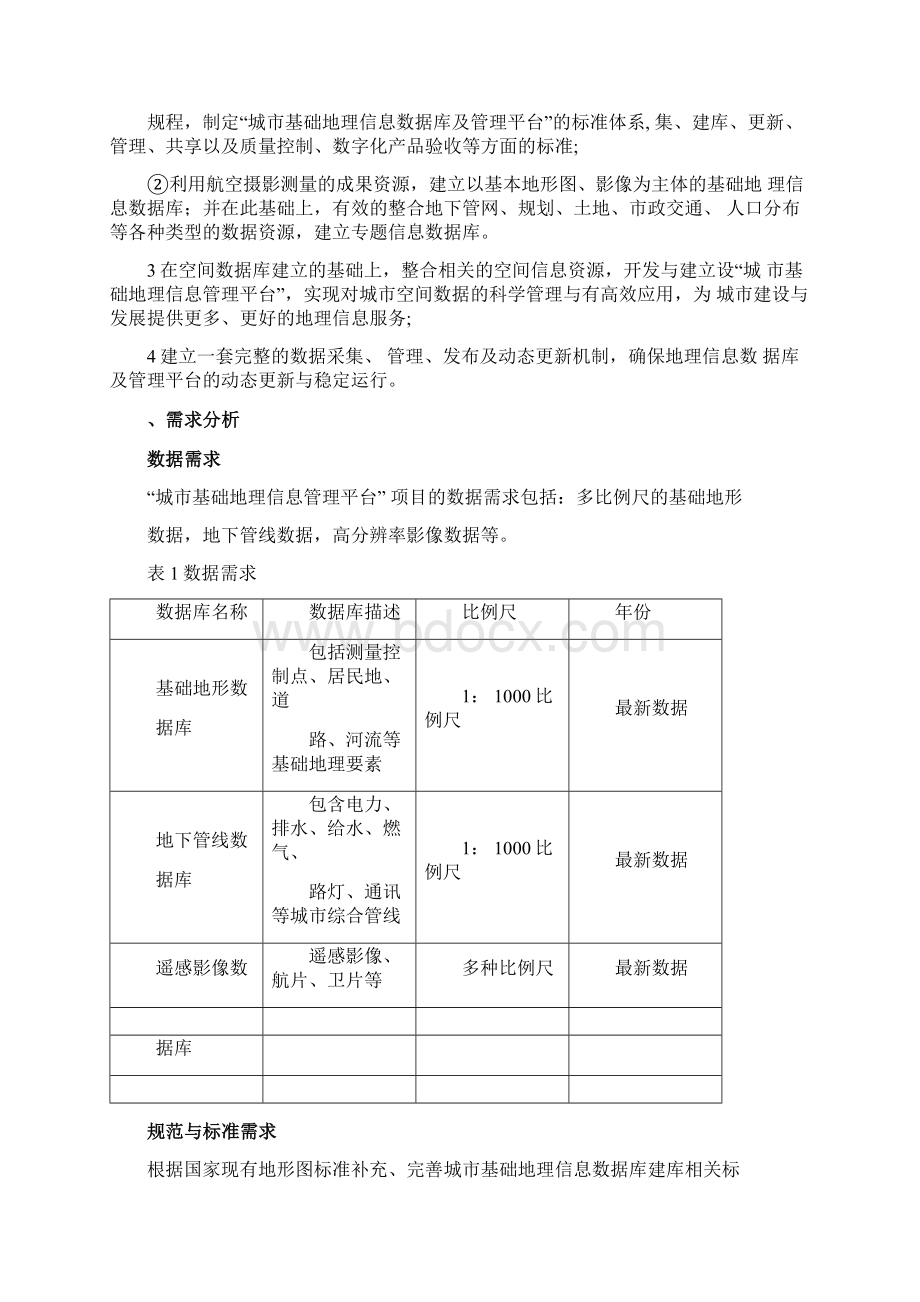 城市GIS管理平台技术方案.docx_第2页