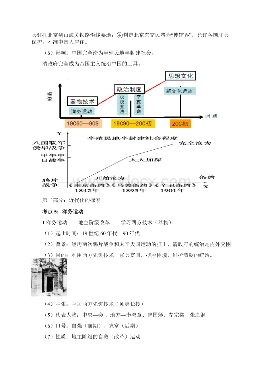 人教版历史中考中国近代史18401949年复习提纲.docx_第3页