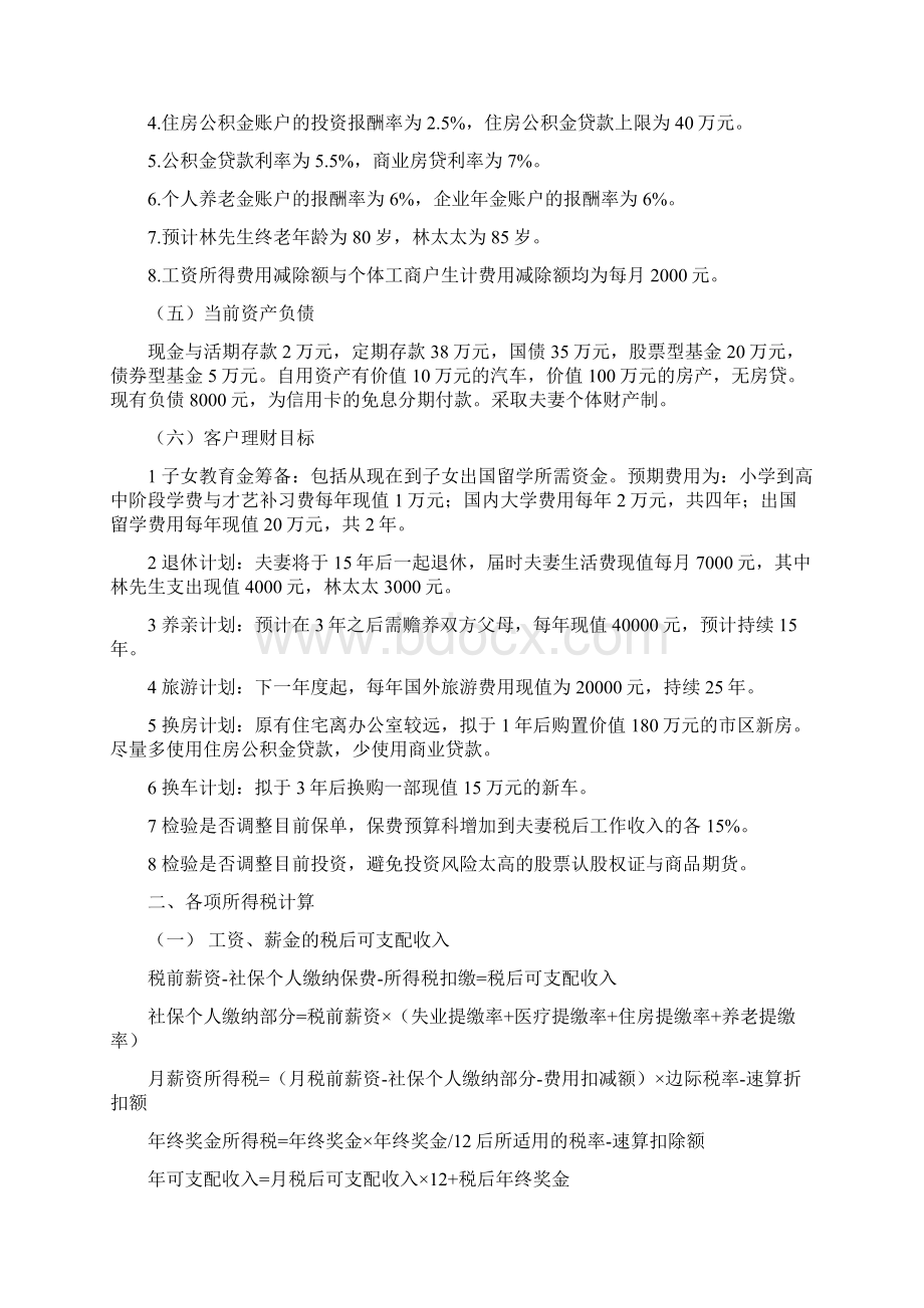 理财规划报告书模板综合案例书.docx_第2页