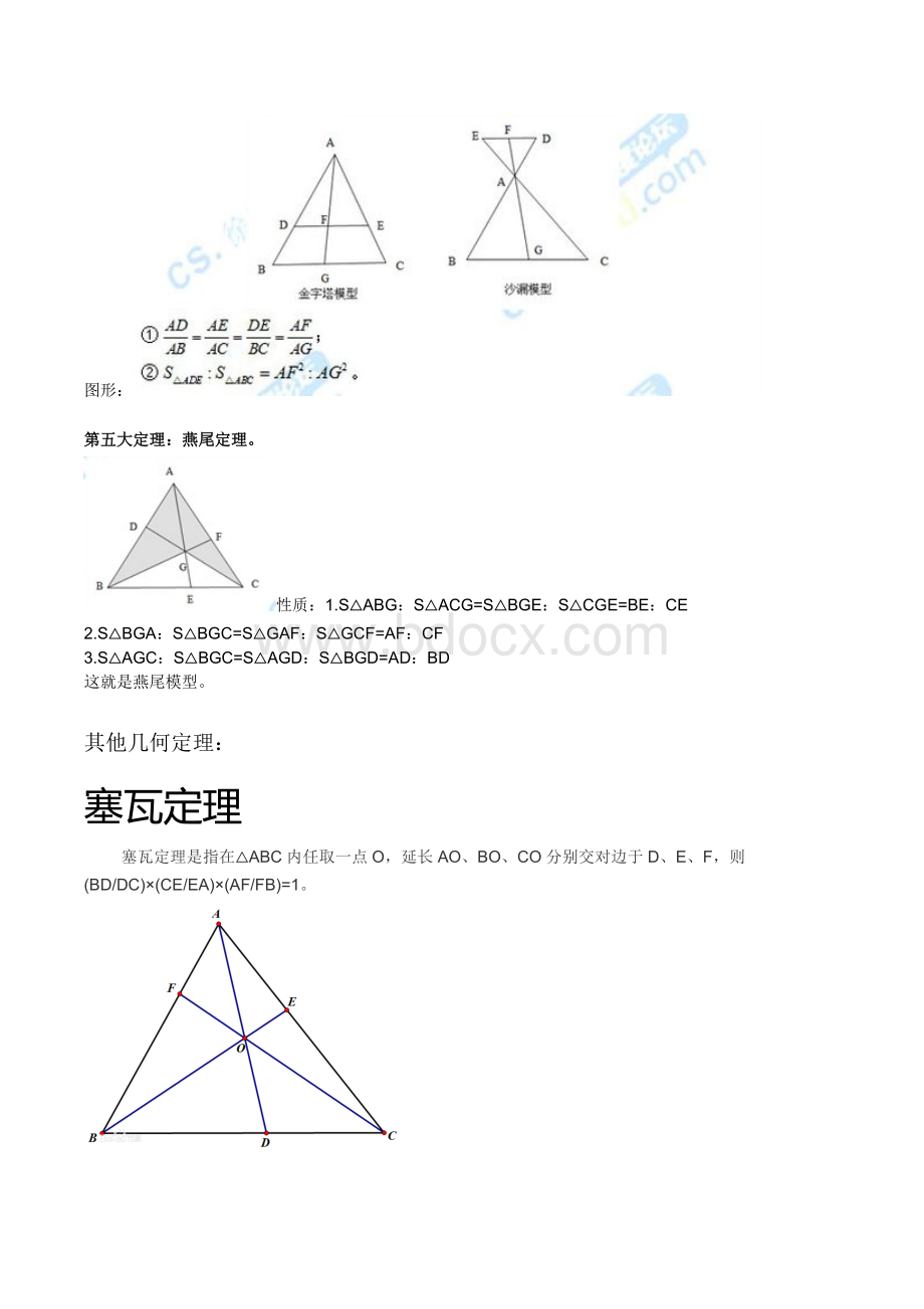 高中数学平面几何拓展-数学竞赛知识.doc_第3页