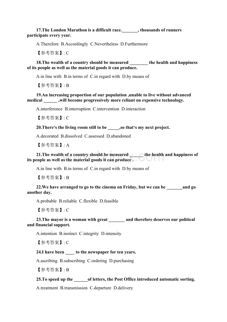 奥鹏福师《英美文学选读》在线作业一3doc文档格式.docx_第3页