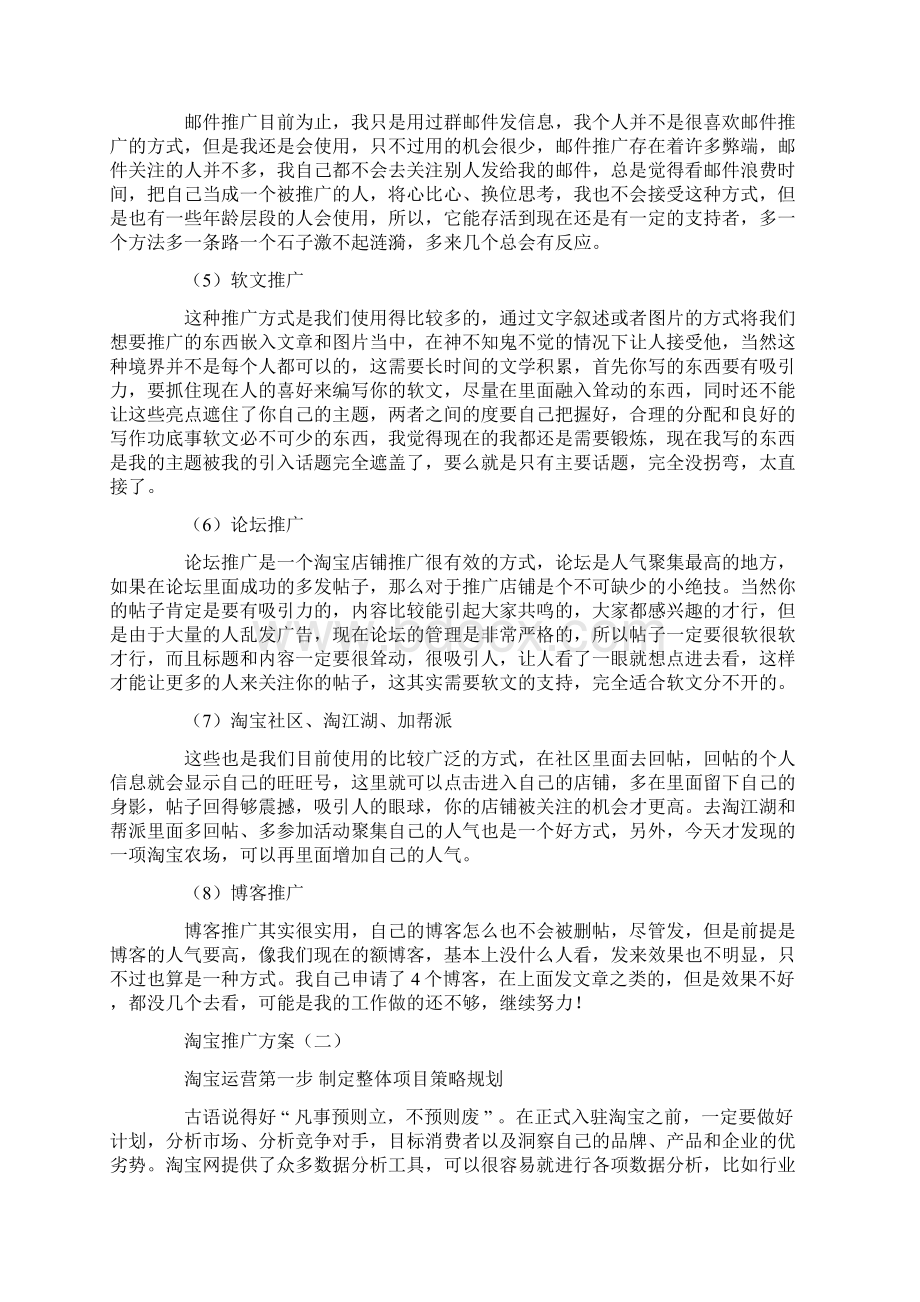 淘宝推广方案文档格式.docx_第2页