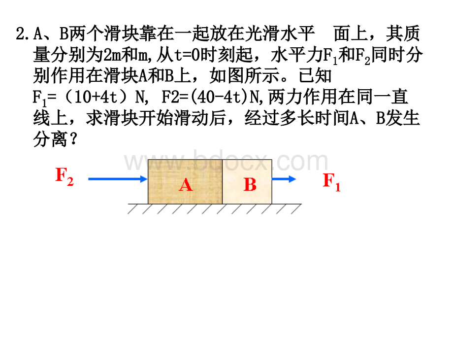 高一物理：4.7牛顿运动定律应用二(2临界问题)PPT资料.ppt_第3页