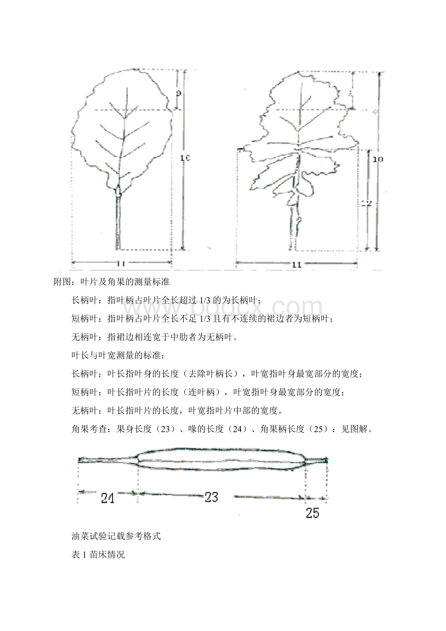 油菜试验记载方法与标准文档格式.docx_第3页