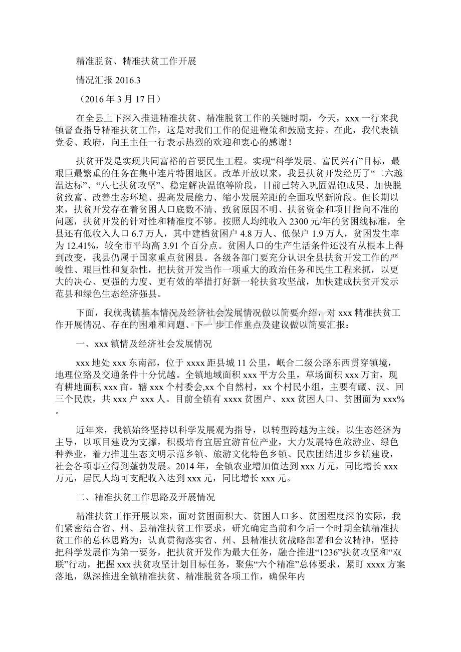 扶贫档案督查工作汇报Word文档格式.docx_第3页