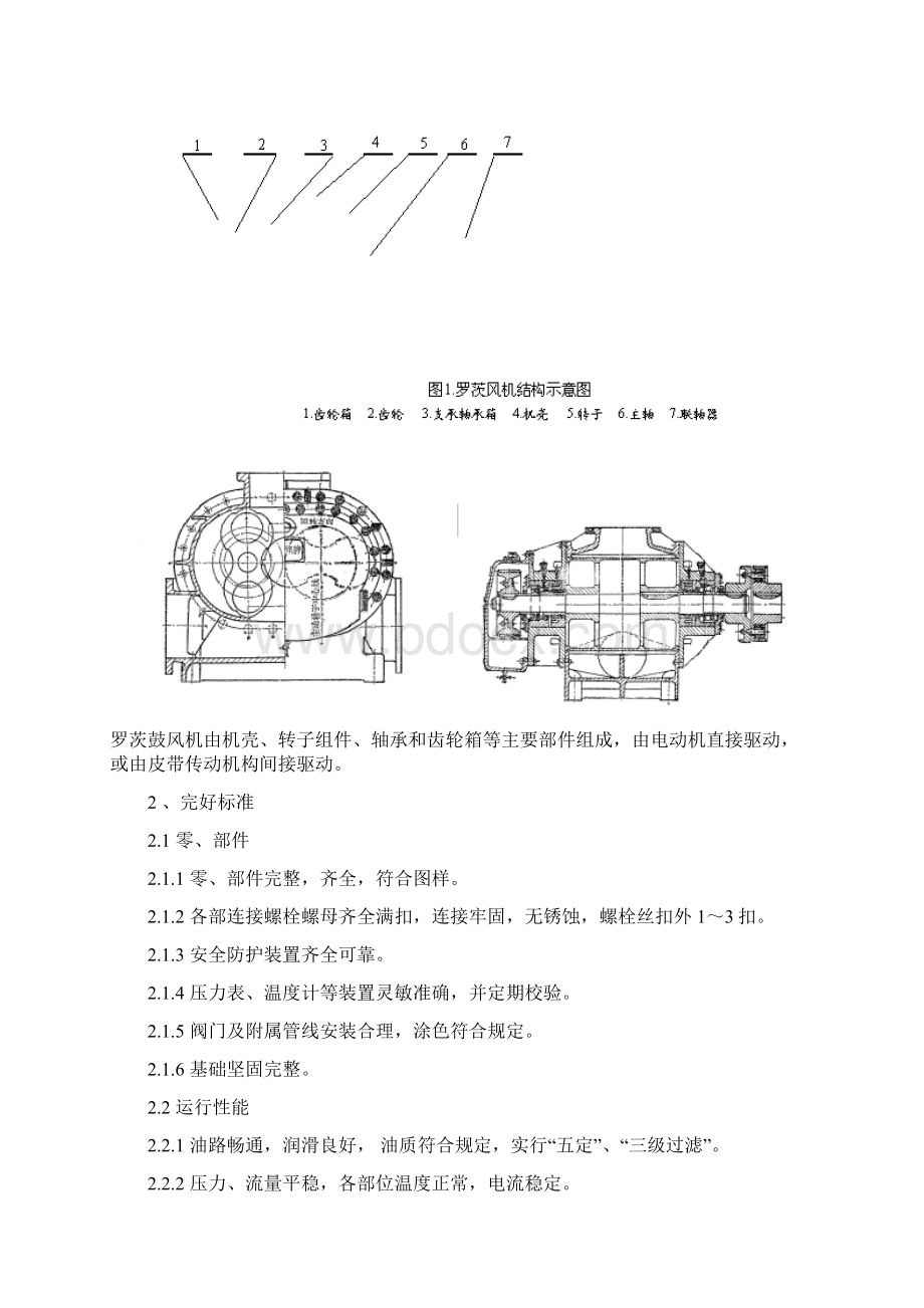 罗茨鼓风机维护检修规程.docx_第2页