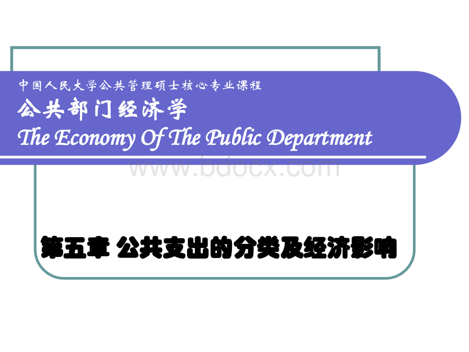 公共部门经济学第五章.ppt