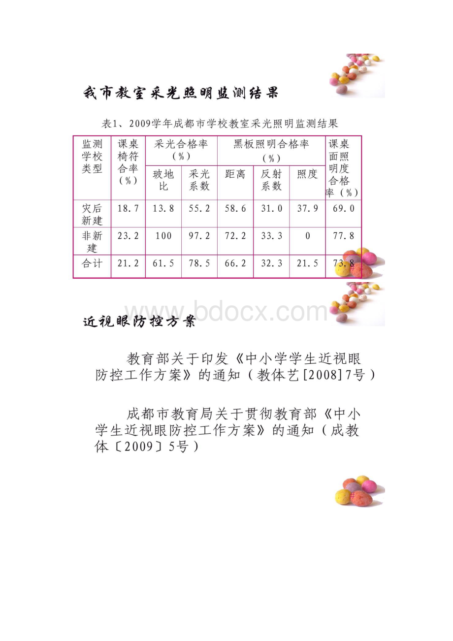 学校物质环境与学生近视眼防控精.docx_第3页